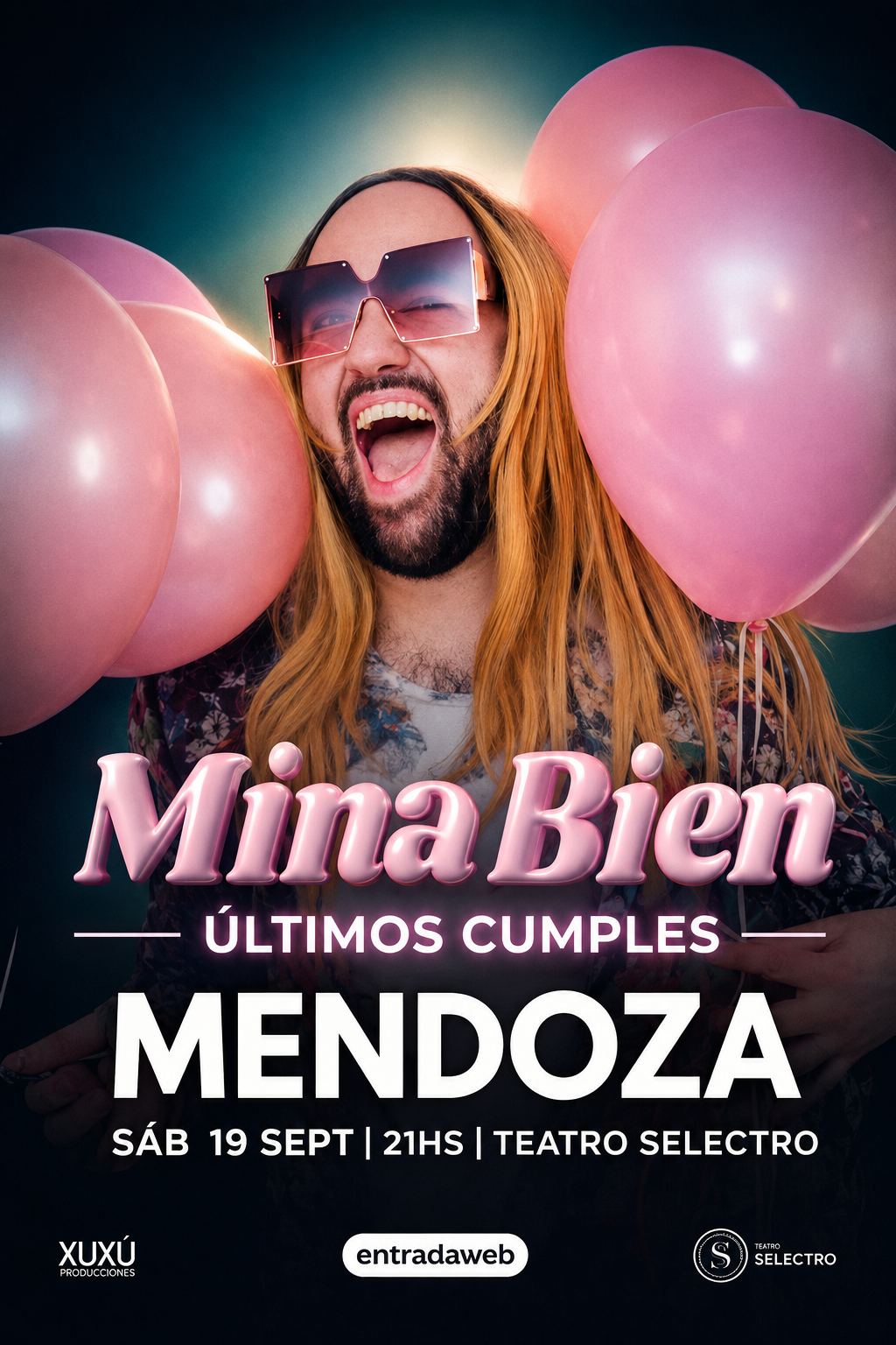 Mina bien en un cumple (Hermana Beba)