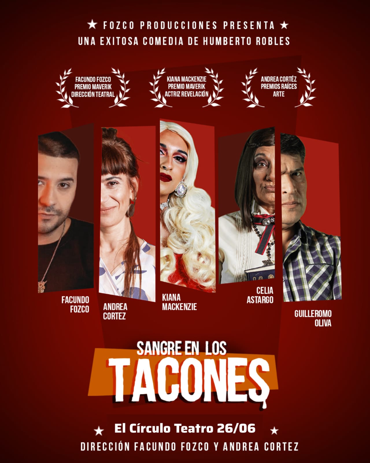 Sangre en los tacones