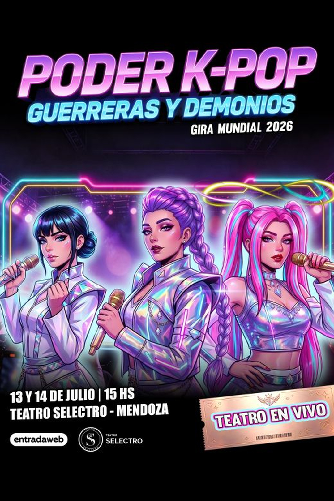 Poder K-pop Guerreras y Demonios