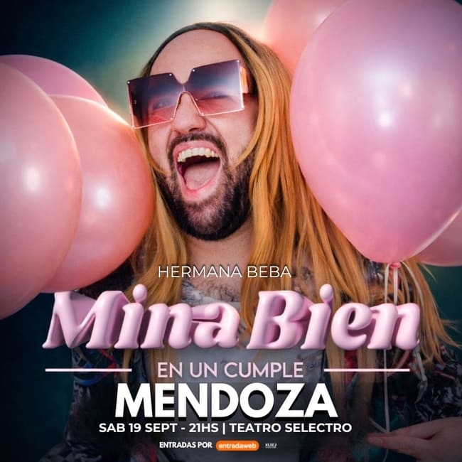 Mina bien en un cumple (Hermana Beba)
